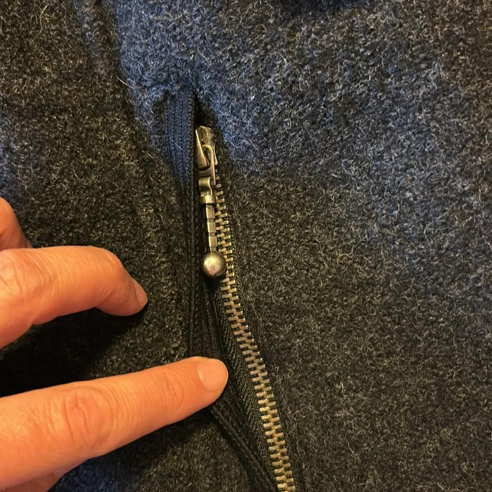 Wool Zip Hooded Jacket - Picture 4 of 6